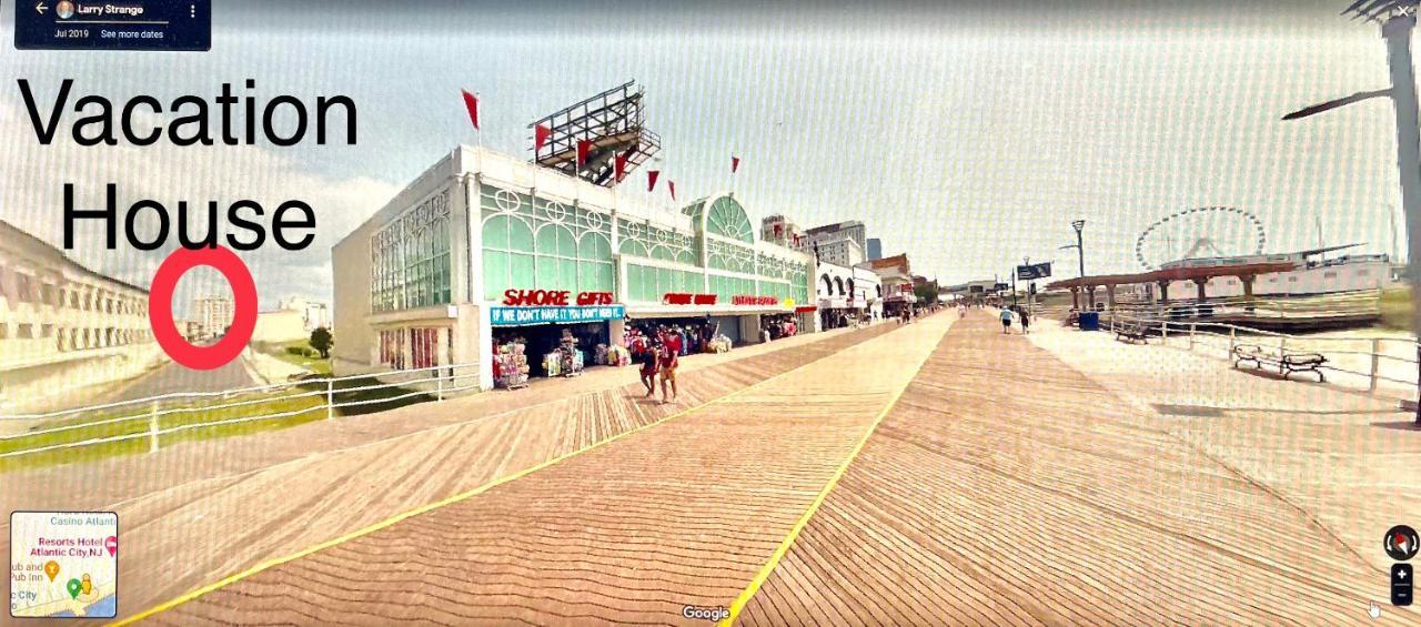 3 Bedrooms, Boardwalk Duplex Beachblock Home! Atlantic City Exterior photo